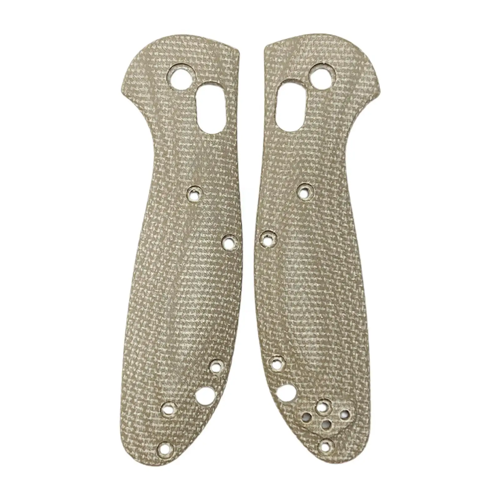 

1pair Micarta Blade Handle Patch For Bm 555 556 Knife Folding With Support Shaft Screw Knife Patch Material Diy Accessories A5a4