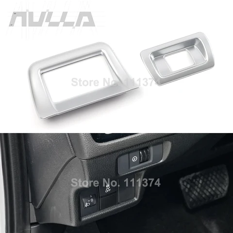 Для Honda Civic 11th 2022-2025 Переключатель регулировки фар Декоративная крышка Нижняя левая отделка центральной консоли Карбоновые аксессуары