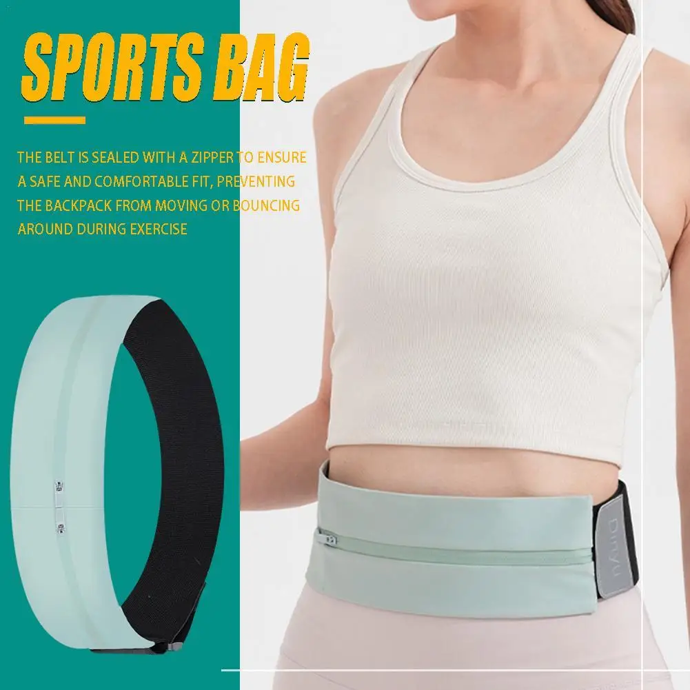 Running Bag Women Waterproof Jogging Belt Bag Cell Mobile Phone Bag for Running Men Gym Waist Bag Pouch Run Sports Fanny Pack