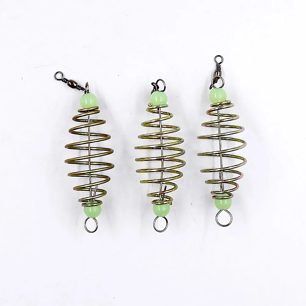 24 шт. пружинная приманка рыболовная клетка ловушка аксессуары для инструментов