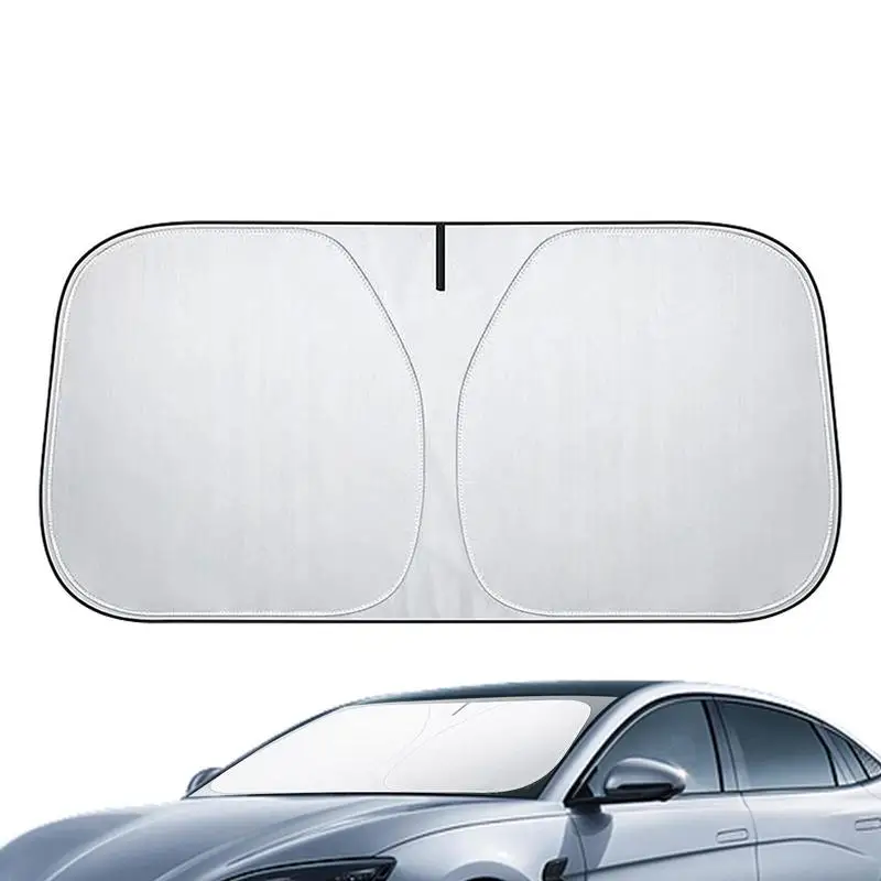 

Солнцезащитные козырьки на лобовое стекло автомобиля, складная защита для Tesla модели 3 и модели Y, стильная УФ-занавеска, козырек, солнцезащитные аксессуары