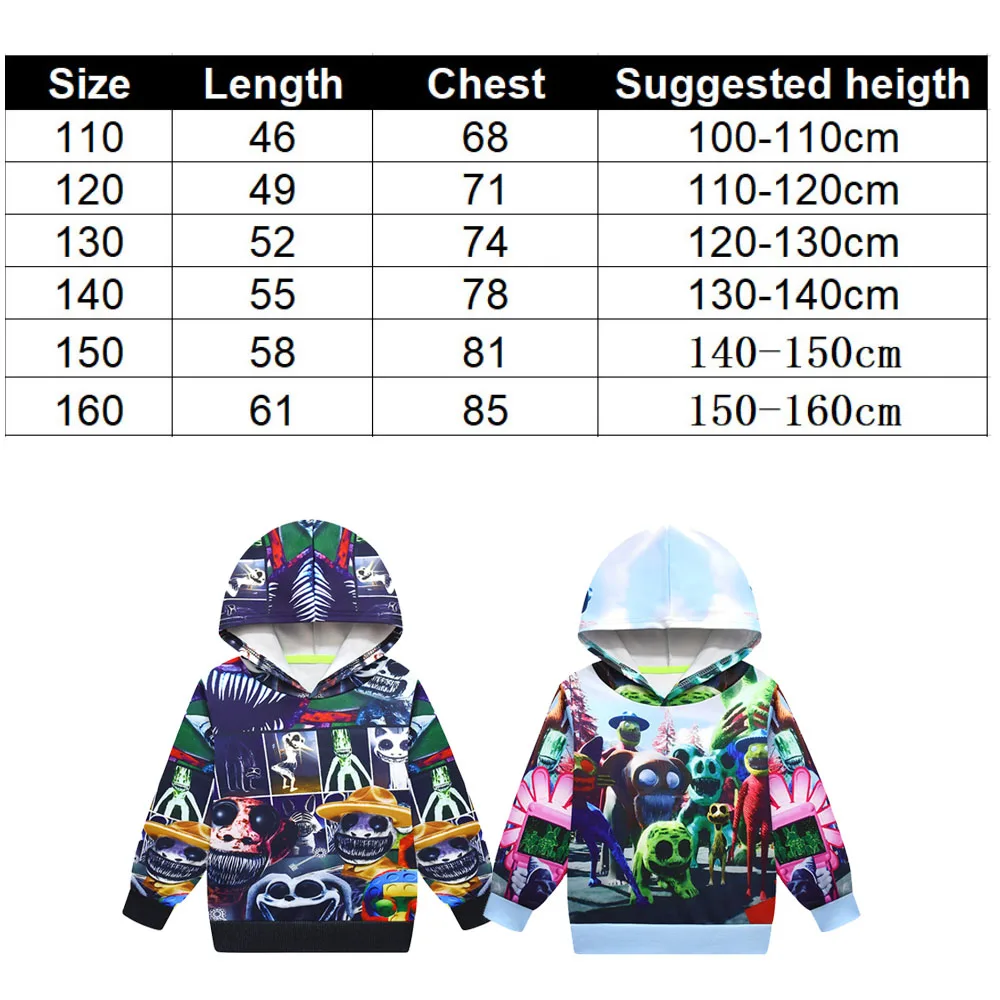 Детская толстовка с капюшоном и принтом зоономия