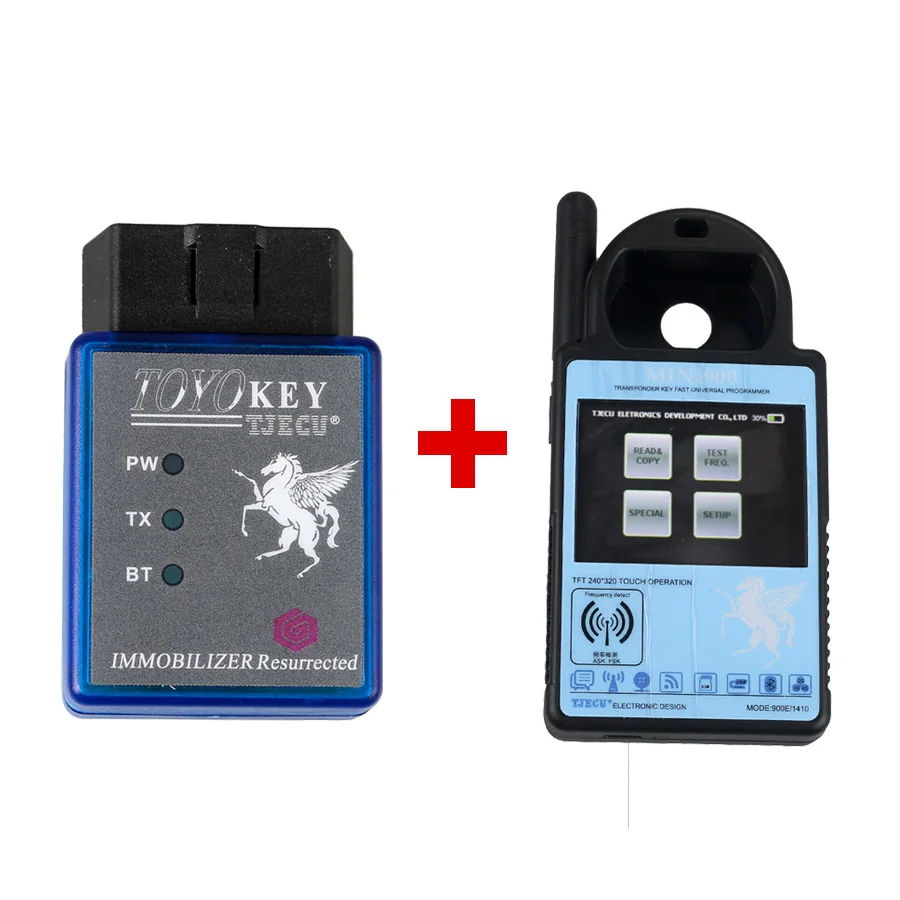 

Программатор ключей транспондера Mini ND900 Plus Toyo Key OBD II Key Pro с поддержкой чипов 4C 4D 46 G H