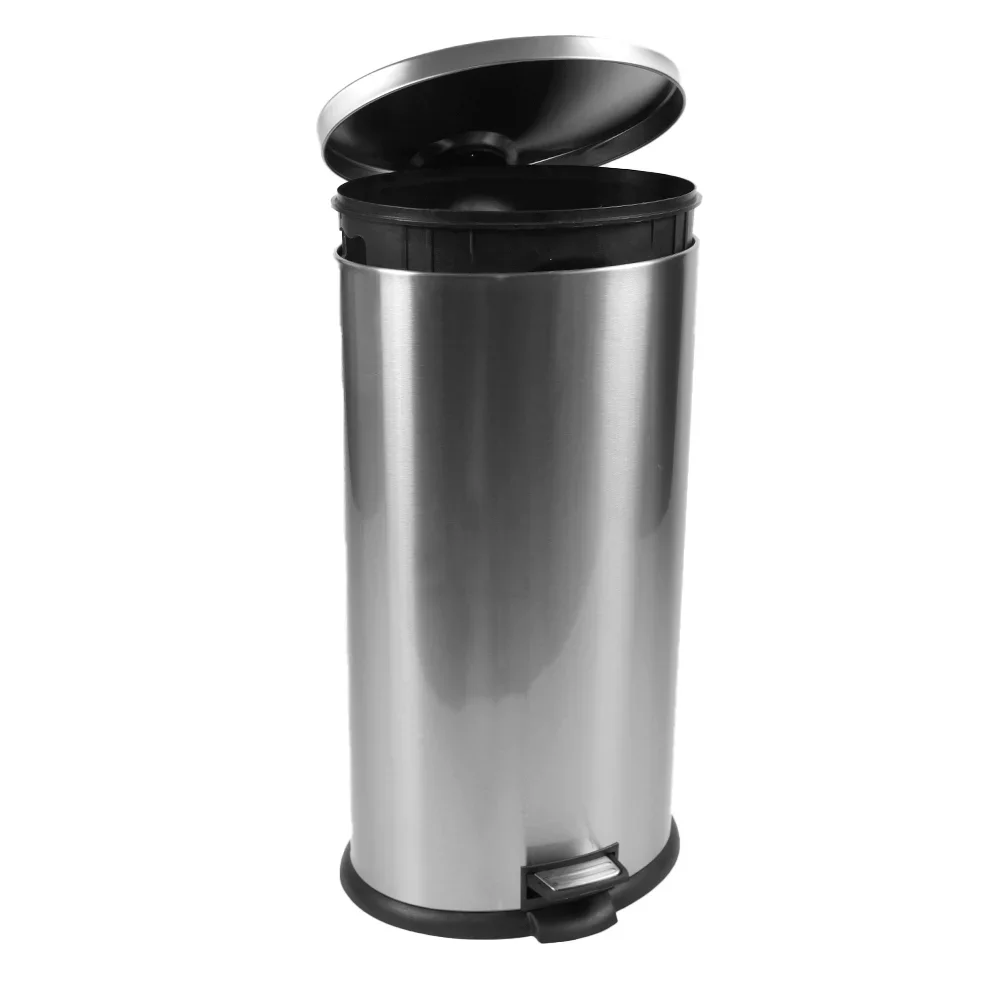 

7.9-gallon Stainless Steel Oval Kitchen Trash Can