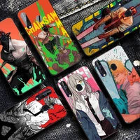 maiyaca anime chainsaw man phone case for samsung a51 a30s a52 a71 a12 for huawei honor 10i for oppo vivo y11 cover