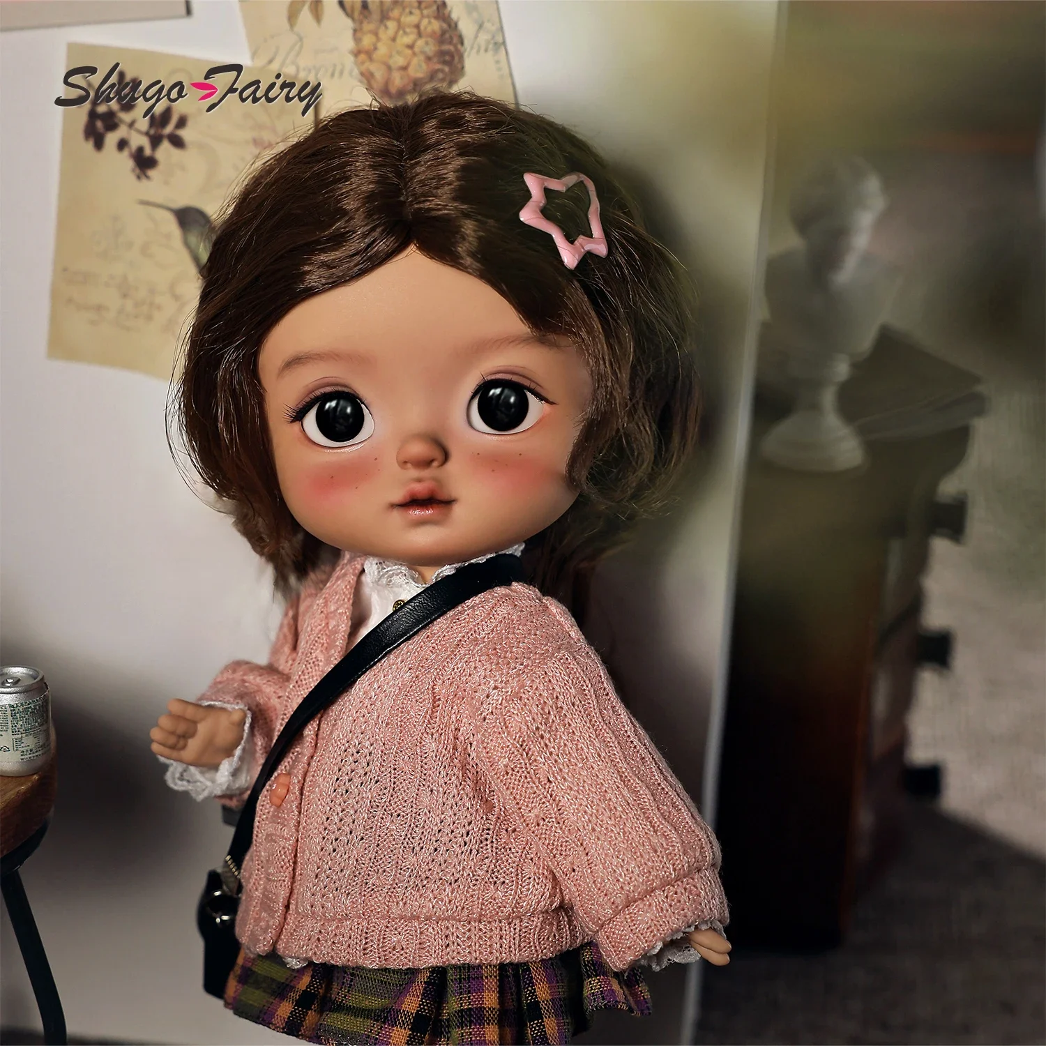 ShugaFairy Plums 1/6 Bjd кукла голова Тесса тело осень американский школьный стиль