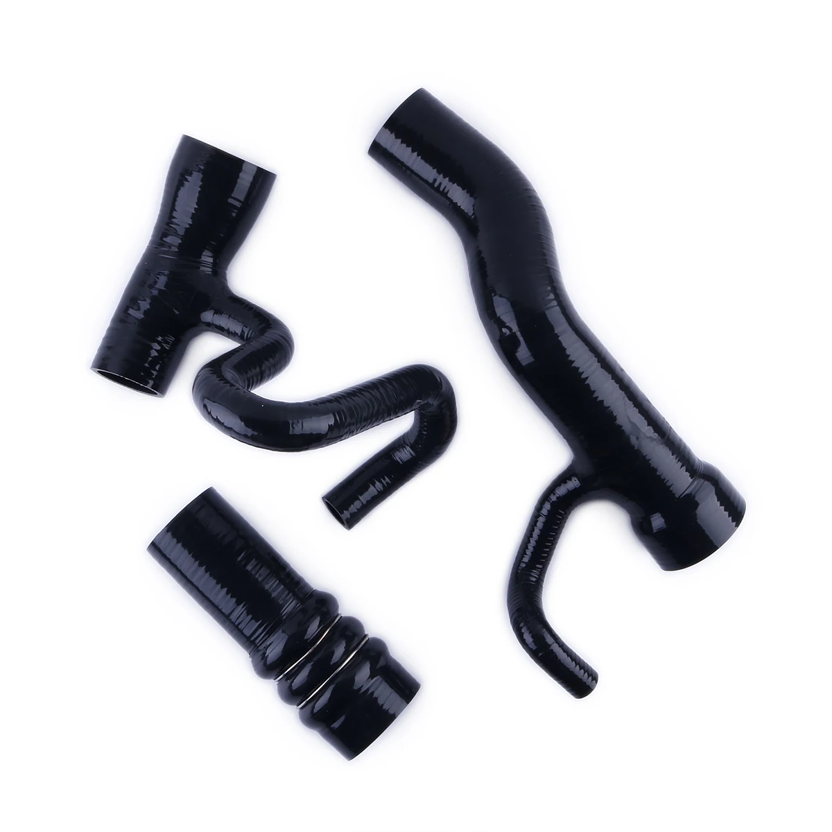 

New Silicone Intercooler Turbo Boos Hose Pipe Kit with Metal Ring for Audi S4 S6 C4 2.2L AAN 1991 1992 1993 1994-1997