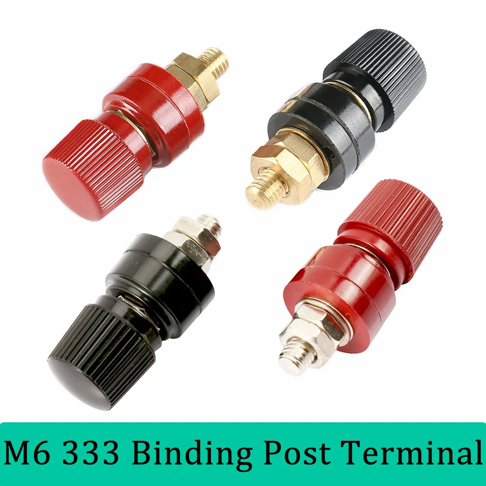 1 пара медных M6 333 колонны банановые клеммы 6 мм резьбовые инверторы сварные