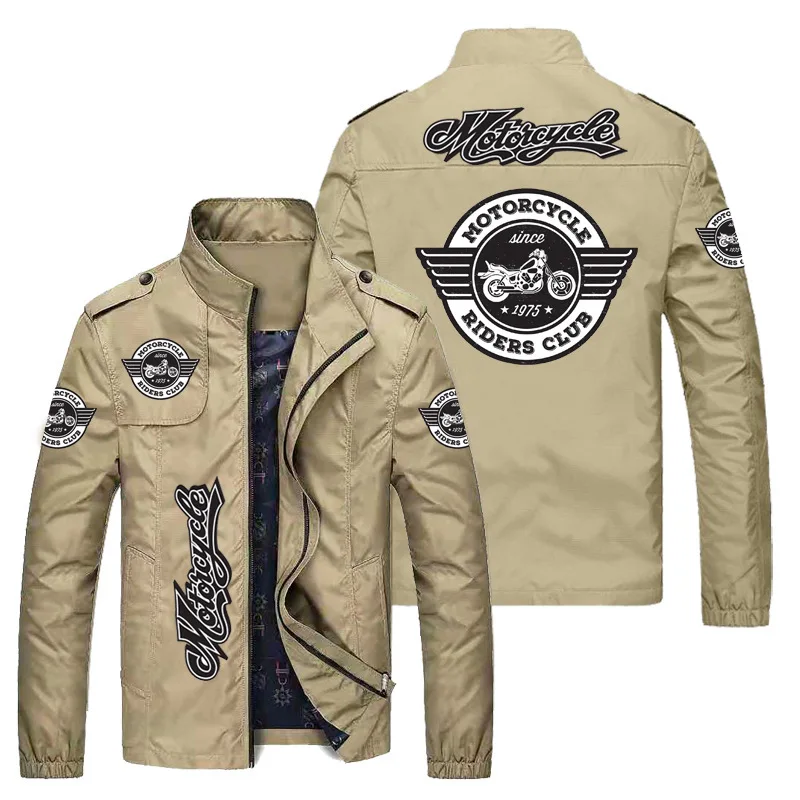 

Spring and Autumn Men's New Fashion Casual Jackets Wild Motorcycle Jackets Pilot Baseball Uniforms Tops