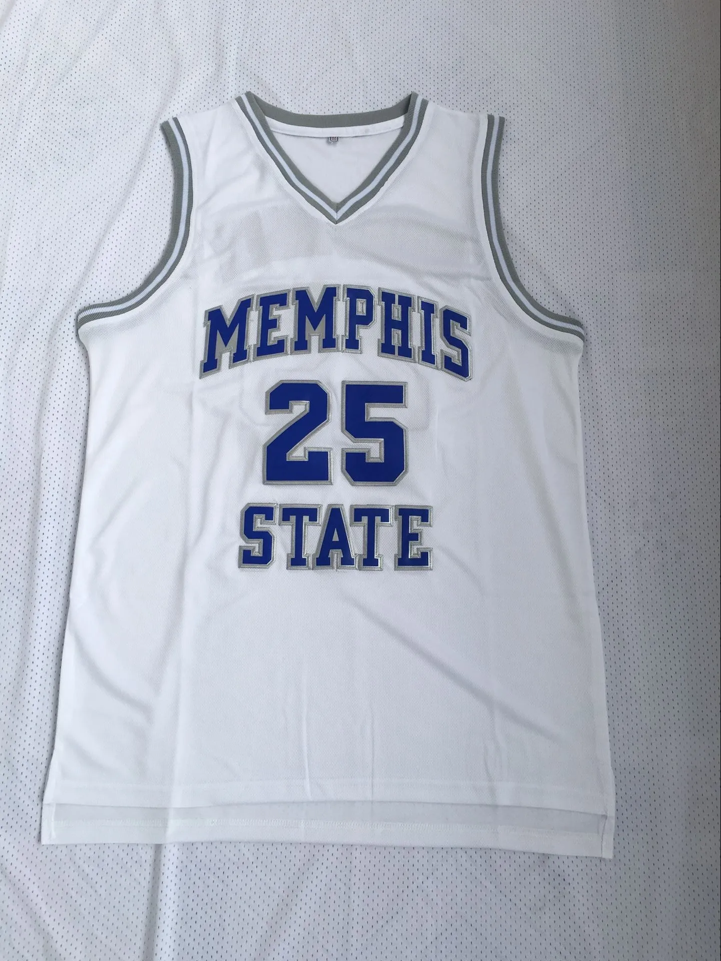 

55 Lorenzen Wright Treadwell High School 25 Penny Hardaway Memphis State Throwback Basketball Jerseys #32 Wiseman 23 Rose