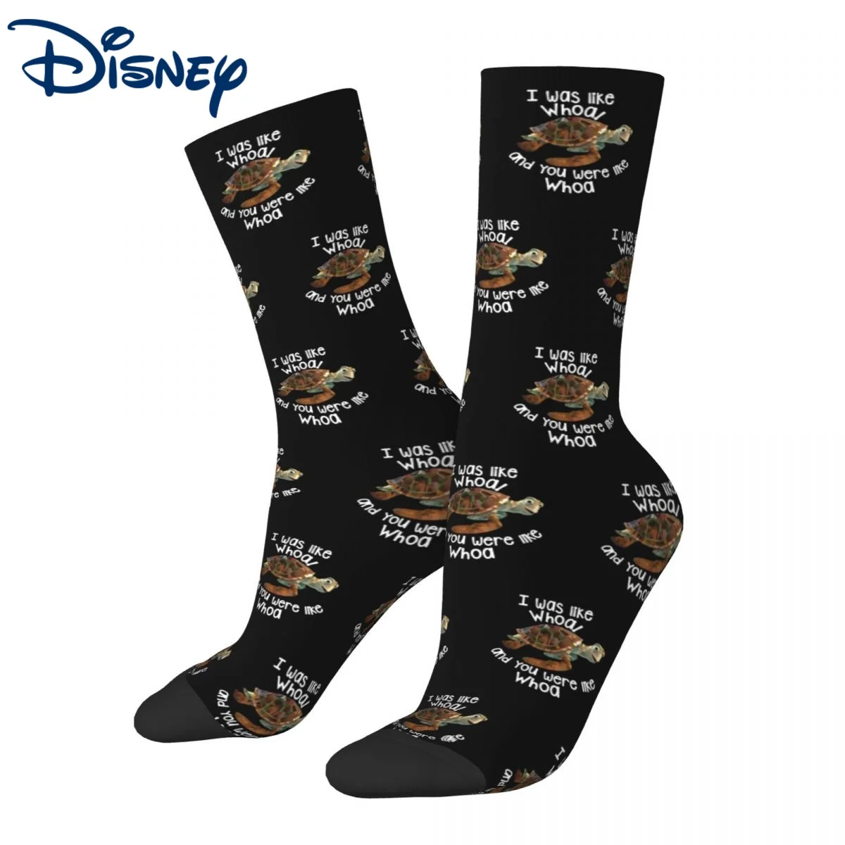

Finding Nemo Crush Socks Men's Women's Funny Happy Disney Socks Hip Hop Spring Summer Autumn Winter Socks Gift