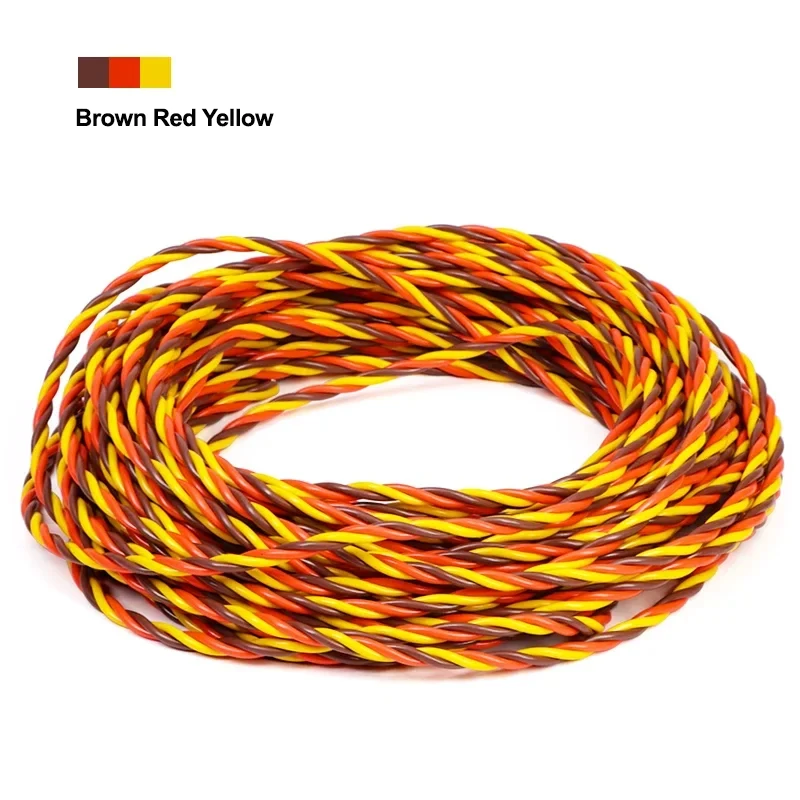 

Удлинитель сервопривода JR Futaba, медный провод, витой, 26/22 AWG, 30/60 ядер