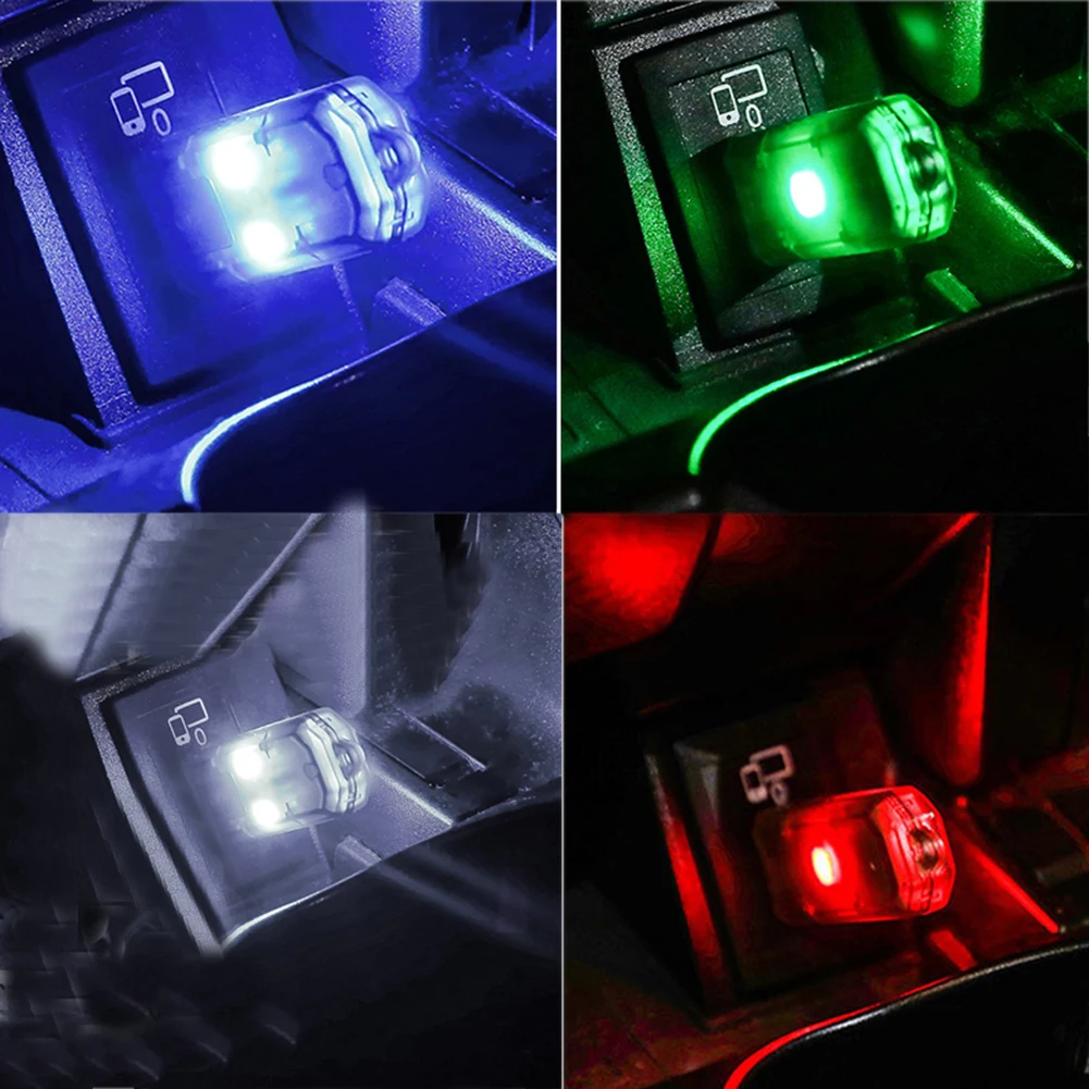 

Регулировка яркости для всех автомобилей с USB-портом, компьютеров и т. Д., USB светодиодная атмосферная подсветка, декоративная деталь для соз...