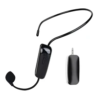 hands free portable universal voice amplifier for singing speaking laptop computer home office wireless headset microphone
