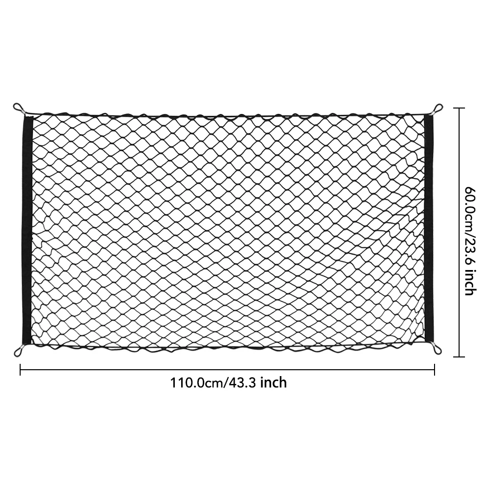 

Эластичная Грузовая Сетка Для Внедорожников И Грузовиков Регулируемые Внешние Аксессуары С Крючком Держатель Для Сумки Для Хр...