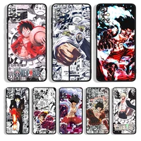 hot anime one piece luffy snakeman for samsung a73 a72 a71 a53 a52 a51 a41 a33 a32 a31 a22 a21s a13 a12 a03s a02black phone case