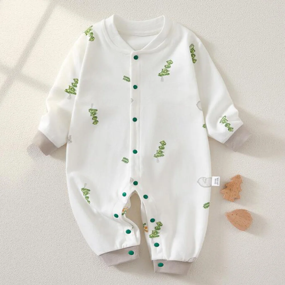 

Baby Girl Long Sleeve Jumpsuit Cotton Spring Autumn Newborn Clothes 1st Birthday Infant Romper