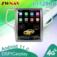 android 11 car video player radio for jeep grand cherokee 2008 2013 2014 ips screen intelligent navigator multimedia