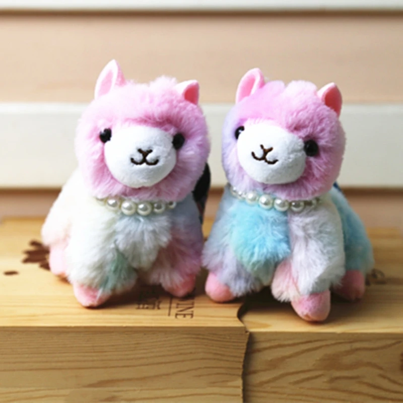 

Y3NF Birthday Gift Mini Plush Figure Doll Alpaca Keychain Phone Ornament Key Pendant