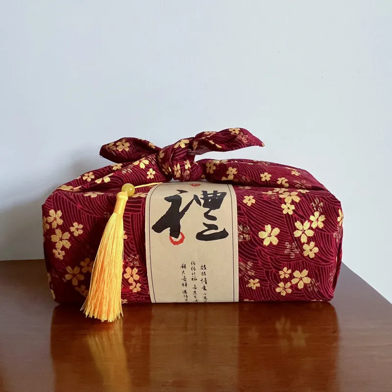 

Японский хлопковый платок Furoshiki 70x70 см