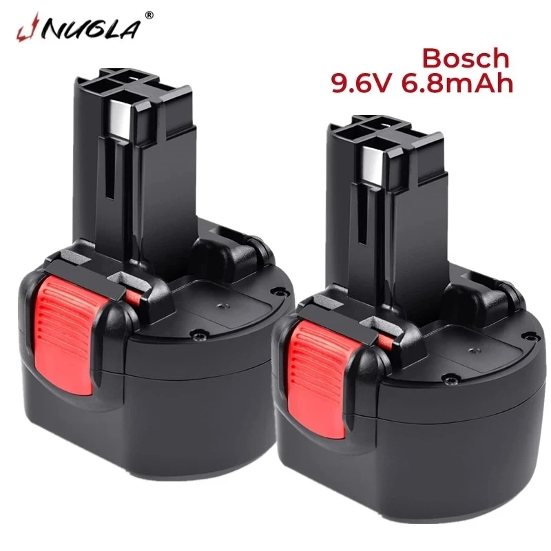 

9.6V 6.8Ah NI-MH Replacement Battery for Bosch PSR 960 BAT048 BAT100 BAT119 BH984 BPT1041 23609 32609 PSR960 GSR 9 6VE-2 GSR
