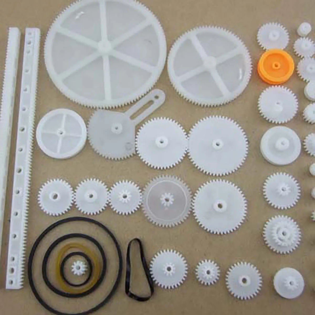 1 упаковка пластиковые шестерни для игрушек 34 вида