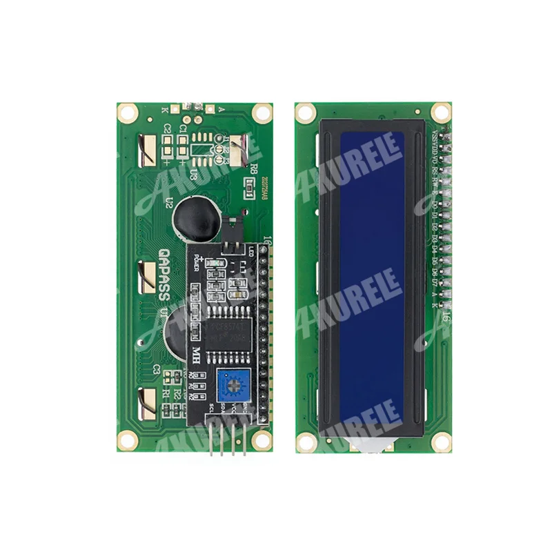 ЖК-дисплей 1602 дюйма экран 16x2 символа PCF8574T PCF8574 интерфейс IIC/I2C плата адаптера 5 В