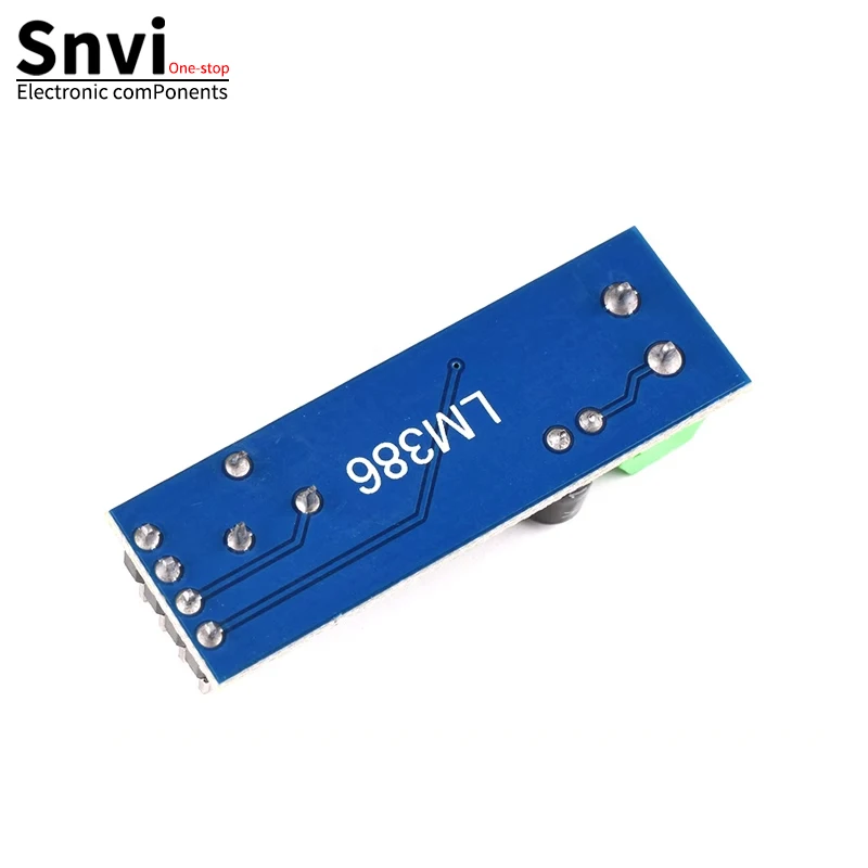 Snvi LM386 модуль усилителя мощности звука плата с усилением 200 раз моноусилитель