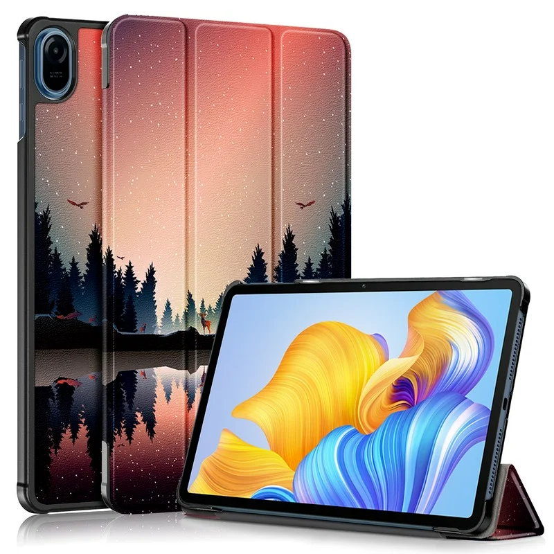

Чехол для Huawei honor Pad 8 HEY-W09 Honor 6 V6, искусственная кожа, складной магнитный Смарт-держатель для планшета, чехол для Honor Tab 5 8,0 дюйма