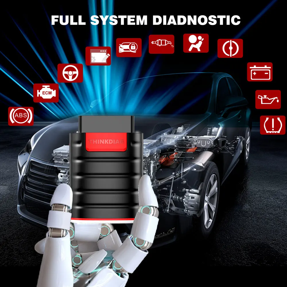 Thinkdiag obd2 активация всех марок