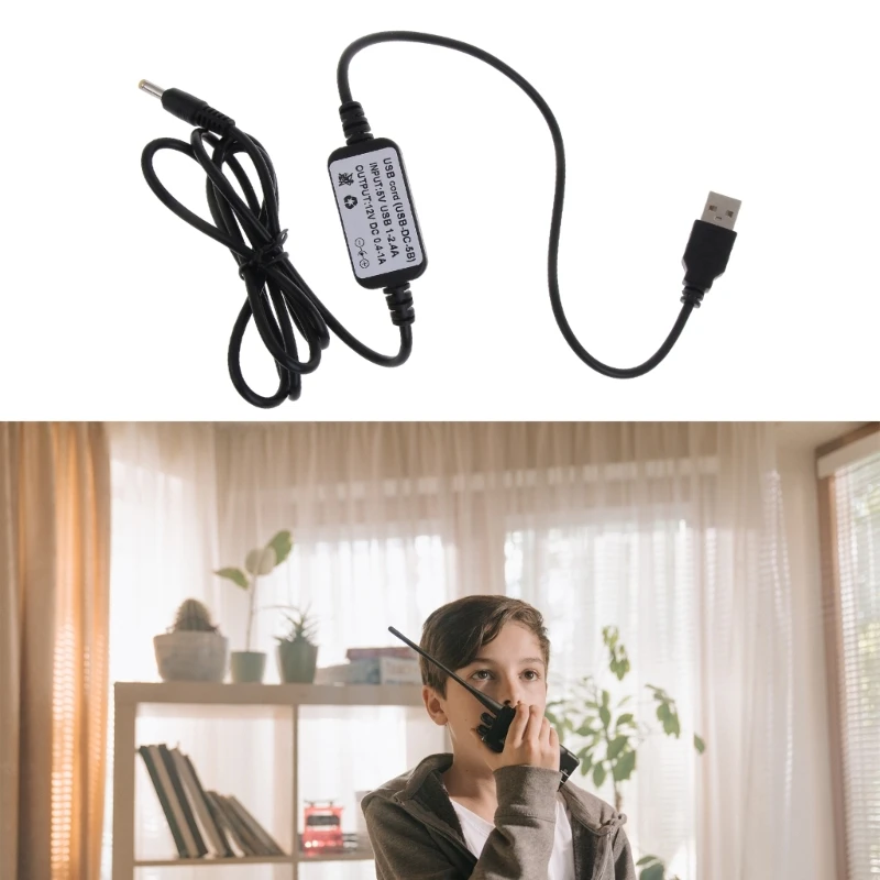 USB Charger Cable Charger 1.5m/5ft Length for VX5R/VX6R/VX7R/VX8R/8DR/8GR/FT-1DR