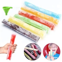 disposable popsicle mold bag freezer bag summer popsicle homemade making tool suitable for different flavors of ice cream