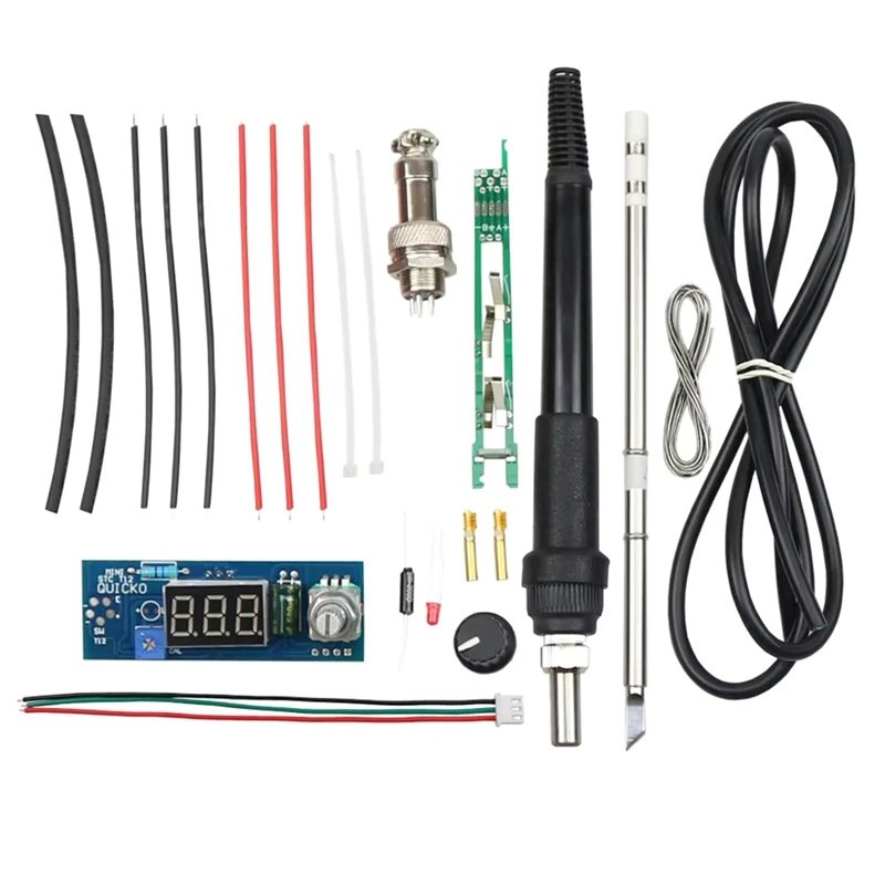 STC-T12 Solder Iron DIY Kits Electric Unit Digital Soldering Station Temperature Controller