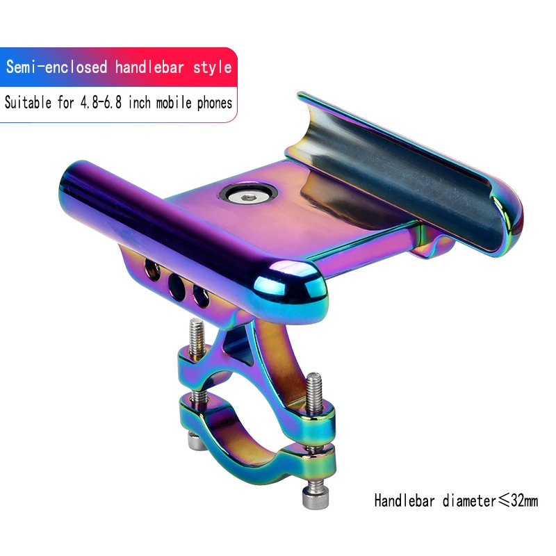 

For Bmw R 1250 Ktm Exc gsx-s1000 Honda Africa Twin Crf1000l Metal Motorcycle Bike Phone Holder Aluminum Alloy Anti-slip Bracket