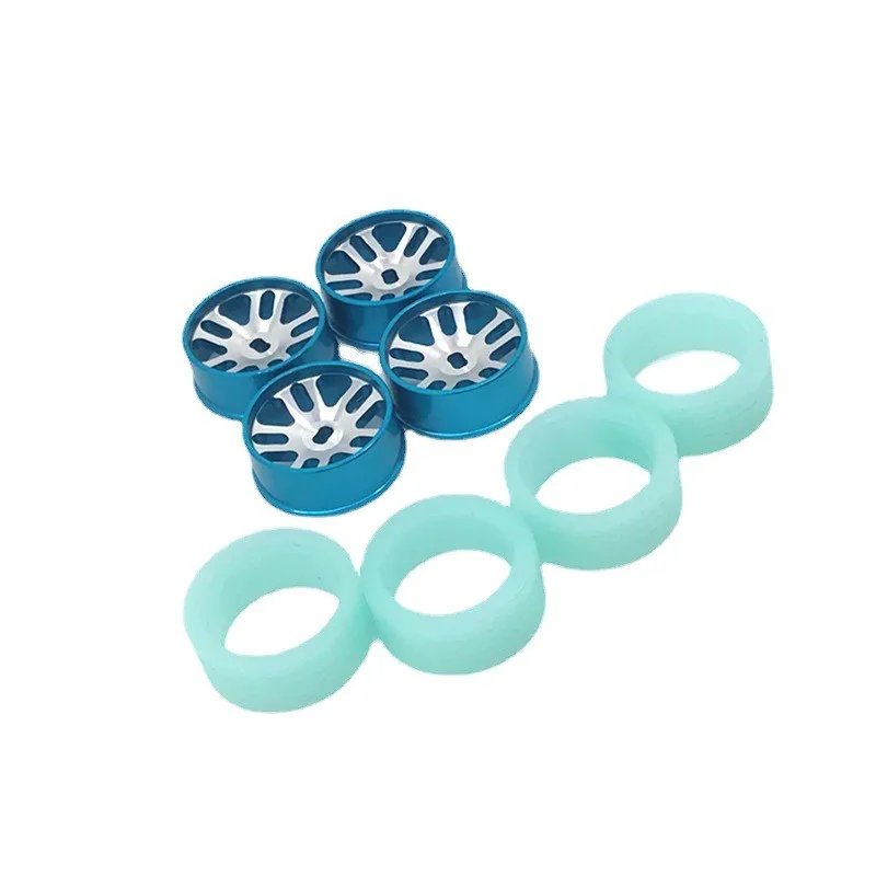 

Upgraded 24mm Illuminated Racing Wheels For WLtoys 1/28 284131 K989 k969 k979 k999 P929 P939 iw04m Mosquito Car RC Car Parts