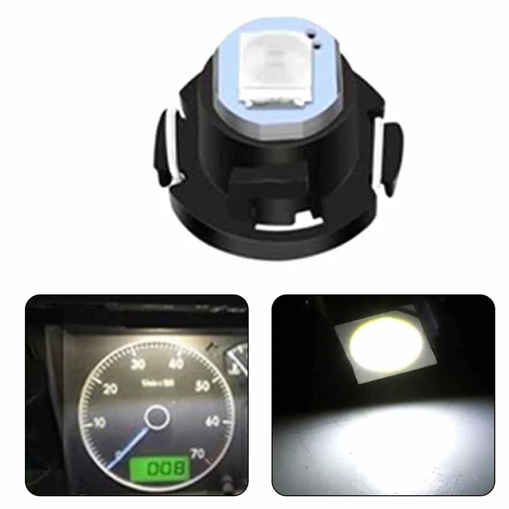 

Gear Lights Instrument Light Universal 1PCS 5050 6000K Bulb Car Dashboard Light Indicator License Plate Lights