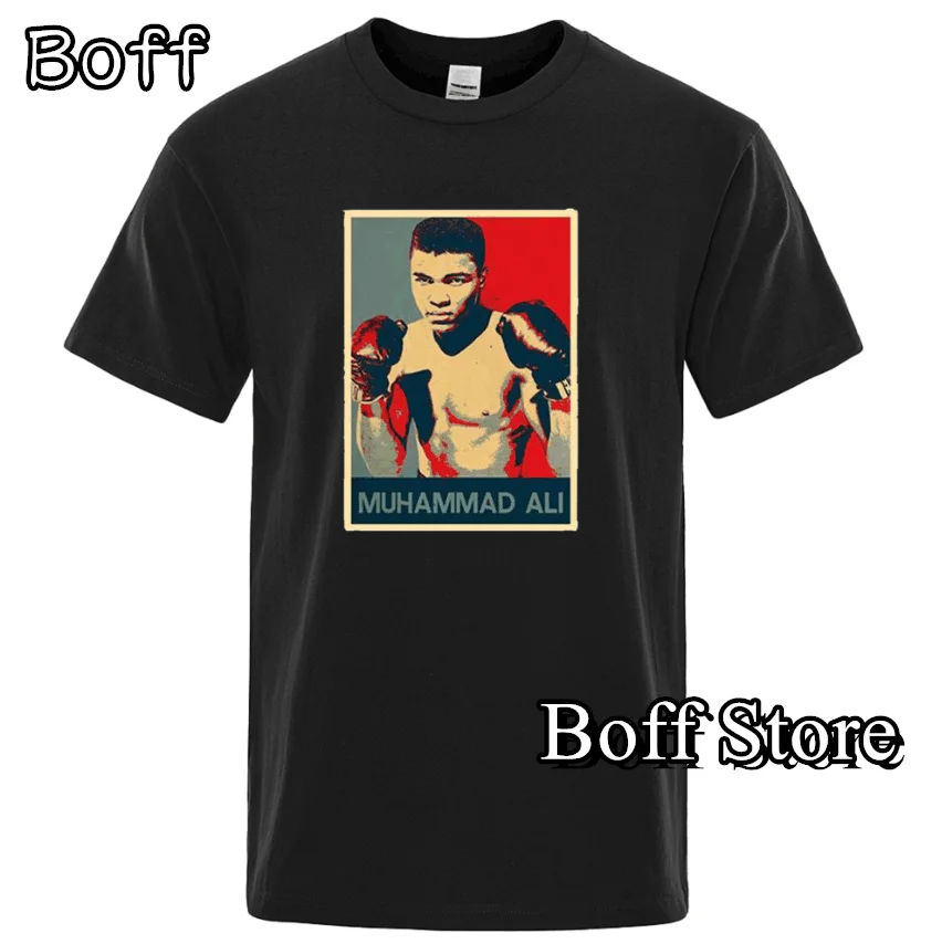 

Muhammad Ali Graphic T-shirt Summer Men Women Cotton T Shirts Fashion Trend Short Sleeve Clothing Male Casual Streetwear