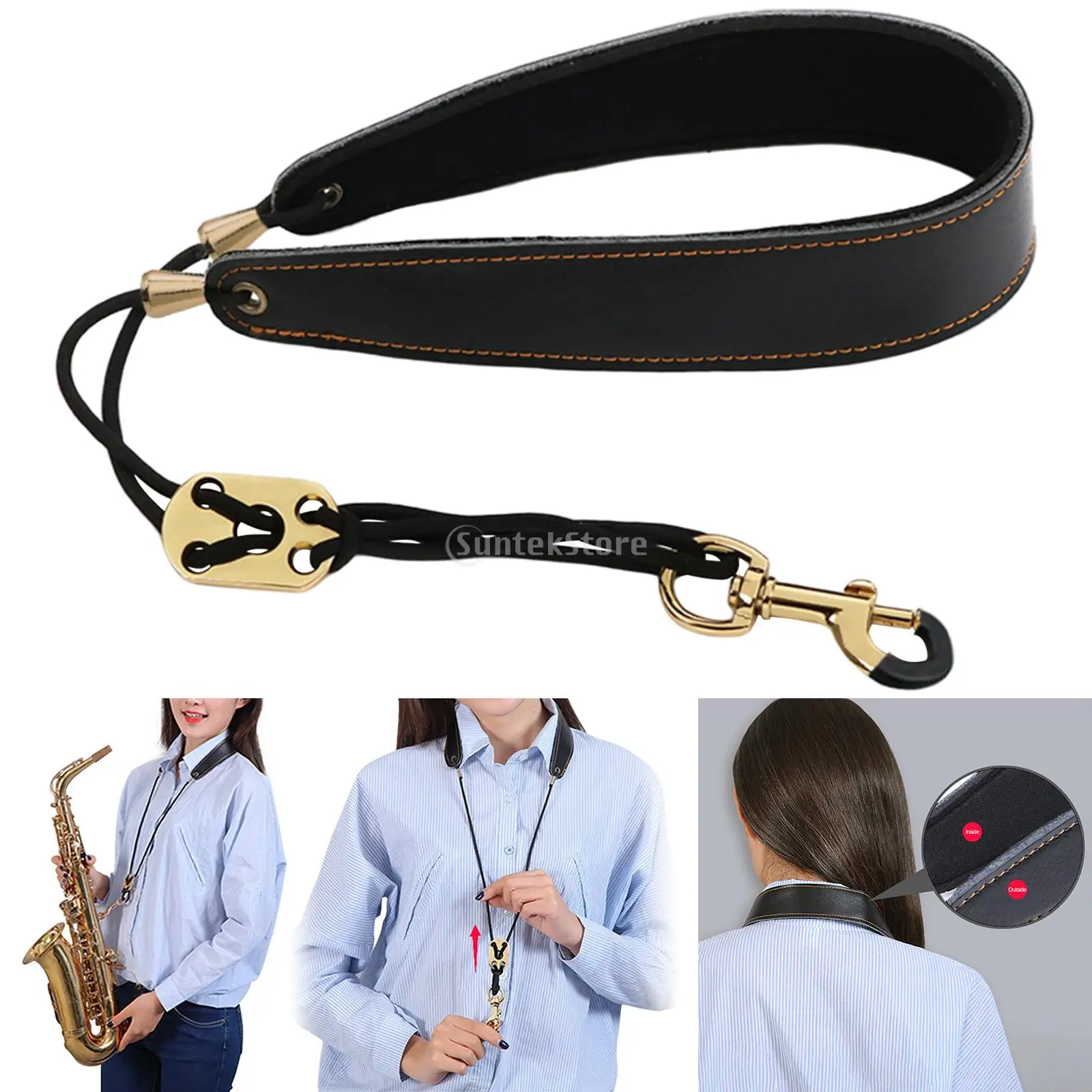 Мягкий лассо саксофон кожаный с подкладкой для альт тенор баритон | Спорт и
