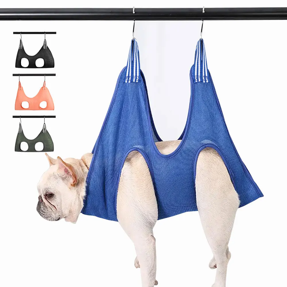 

Dog Cat Grooming Hammock Helper Puppy Kitten Grooming Hammock Restraint Bag Pet Dog Cats Grooming Nail Clip Trimming Bathing Bag