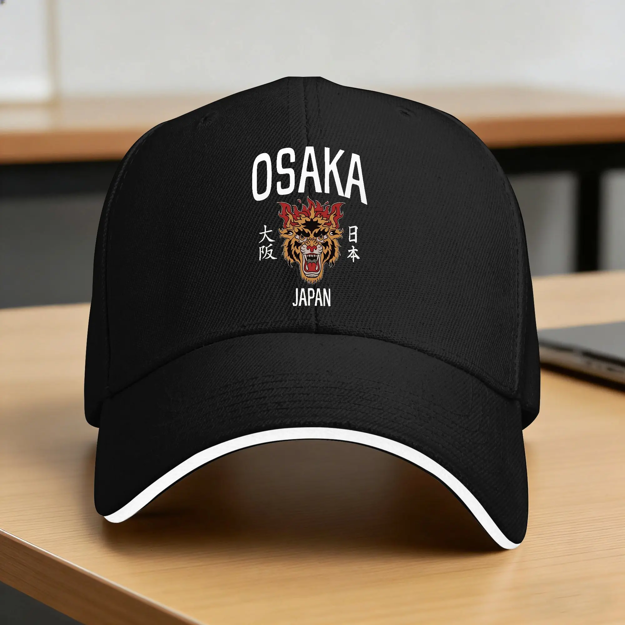 Фото Бейсболка Osaka Japan Tiger унисекс, классическая летняя кепка-тракер для активного отдыха и спортзала, оптовая продажа, снэпбэк №1
