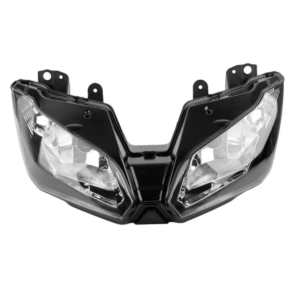

Clear Motorcycle Front Head Lamp Headlight Assembly For Kawasaki Ninja 300 EX300 2013-2018 / KLE650 KLZ1000 2015 2016 2017 2018