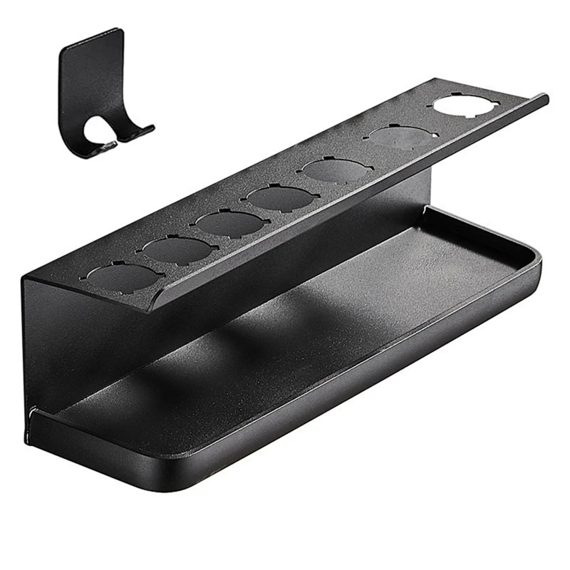 

New Wall-Mounted Dryer Hair Curler Storage Rack Suitable For Dyson Airwrap Bathroom Shelf Hair Care Tool Storage