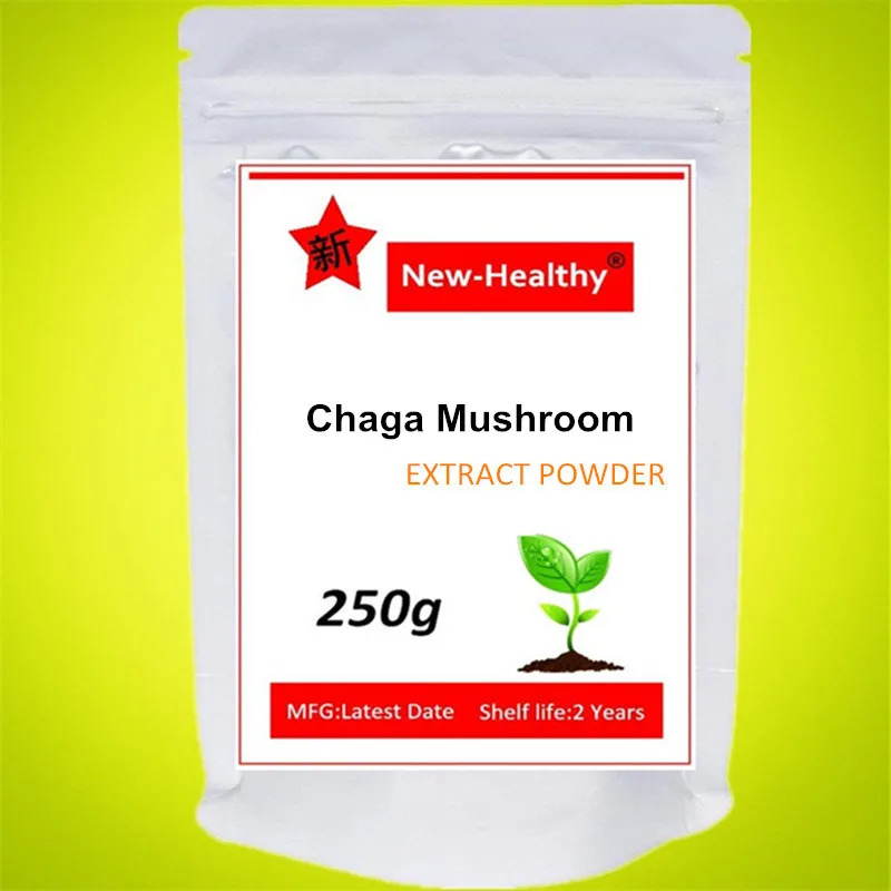 

Экстракт грибов Chaga, порошок 60% полисахариды без ГМО