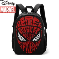 disney marvel spider man backpack cartoon fashion boys school bag large capacity lightweight decompression childrens backpack