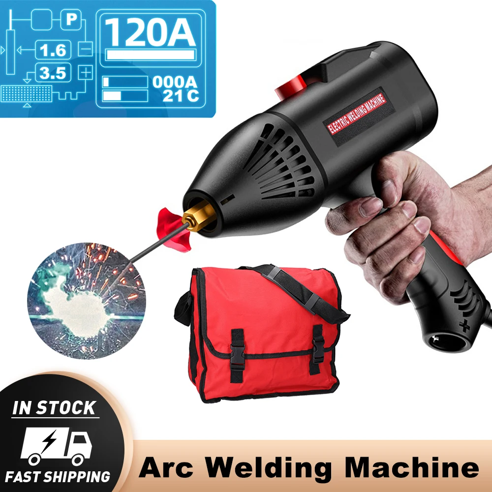 

220V 3000W Handheld Portable Electric Arc Welding Machine Automatic Digital Intelligent Welding Machine Current Adjustment