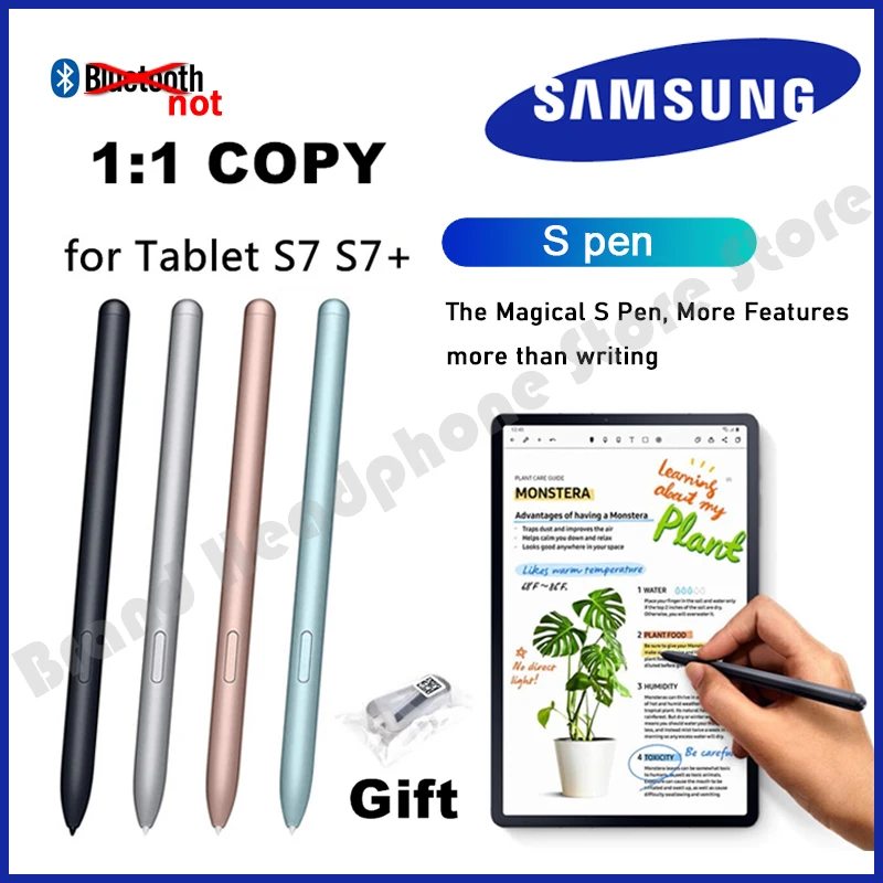 

Стилус для планшета Samsung Galaxy Tab S7/S7 plus S7 +, запасной планшет с S-Pen для сенсорного экрана, 1:1