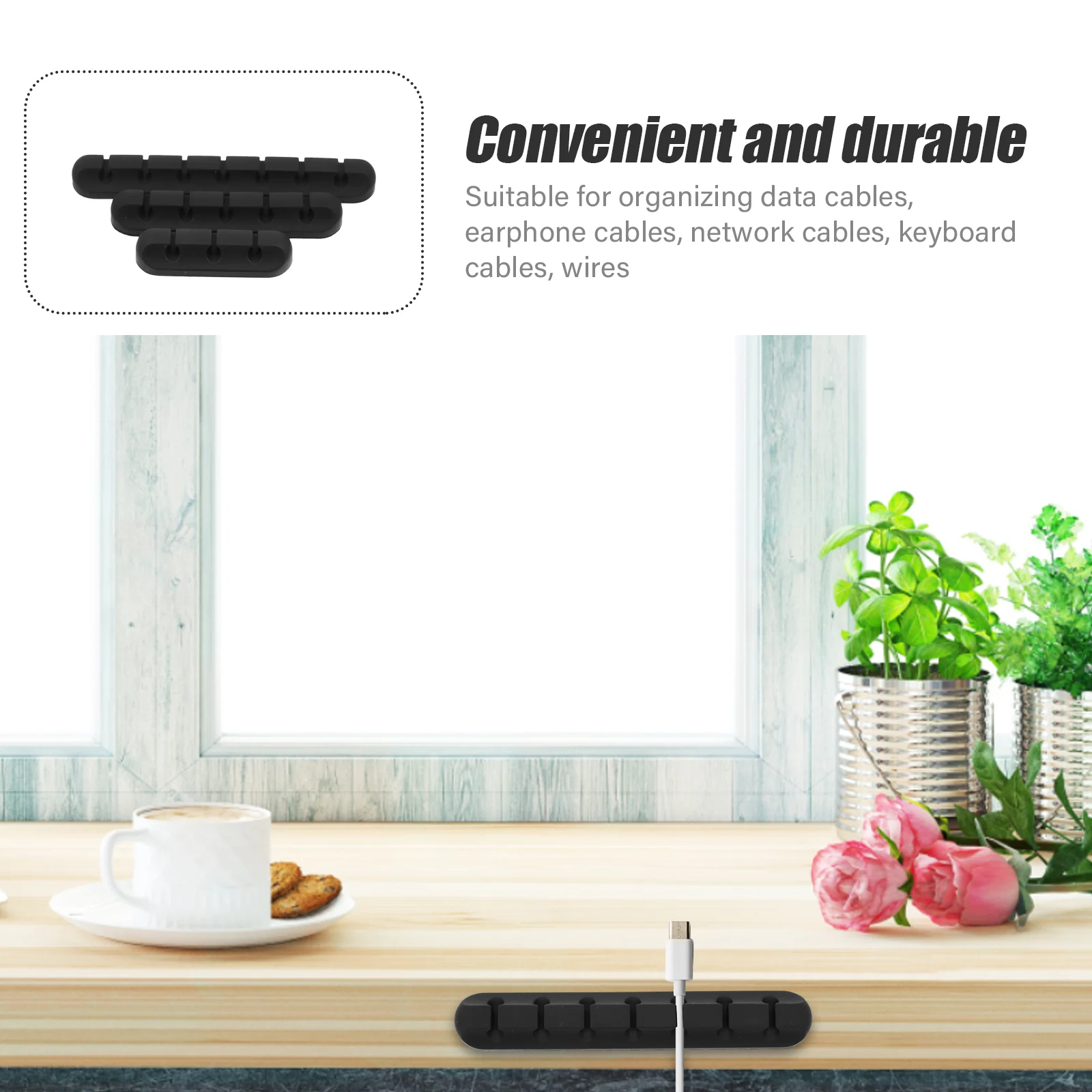 Зажимы для кабеля органайзер проволока клейкий держатель управление шнуром