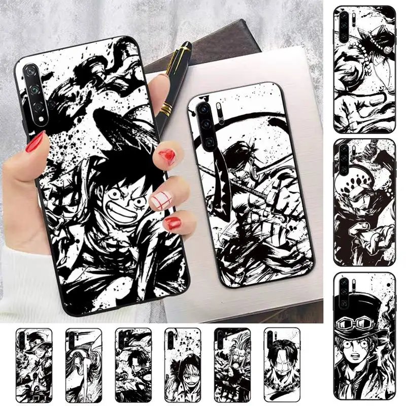 

O-O-ne-P-Piece Phone Case for Huawei P30 40 20 10 8 9 lite pro plus Psmart2019