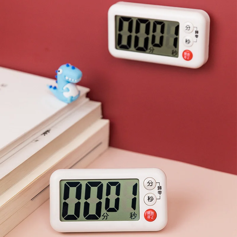 

Kitchen Mini Electronic Timer Reminder Timer for Massage Bath Center Countdown Function Stand and Magnet Digital Study Timer