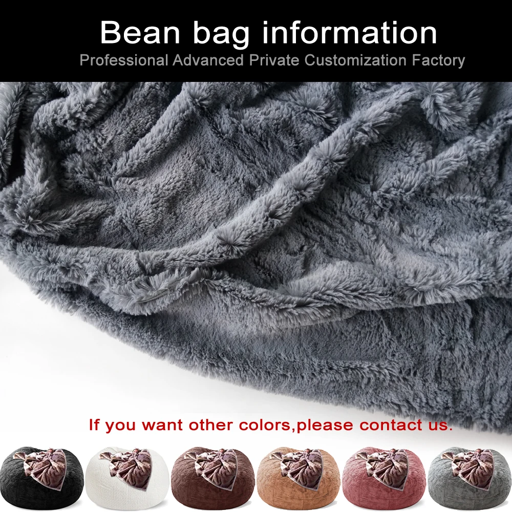 Меховой чехол для стула с 6 футами машинная стирка Королевский размер диван и